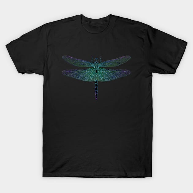 Dragonfly Iridescence T-Shirt by Erno